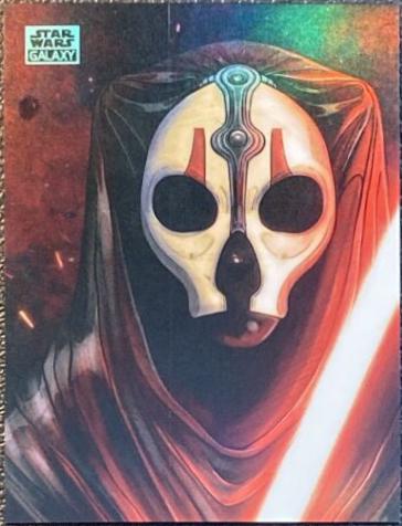 Darth Nihilus [Aqua Refractor] #AS-6 Star Wars 2024 Topps Chrome Galaxy Art of the Sith