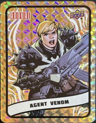 Agent Venom #B1 Marvel 2023 Upper Deck Annual Backscatters