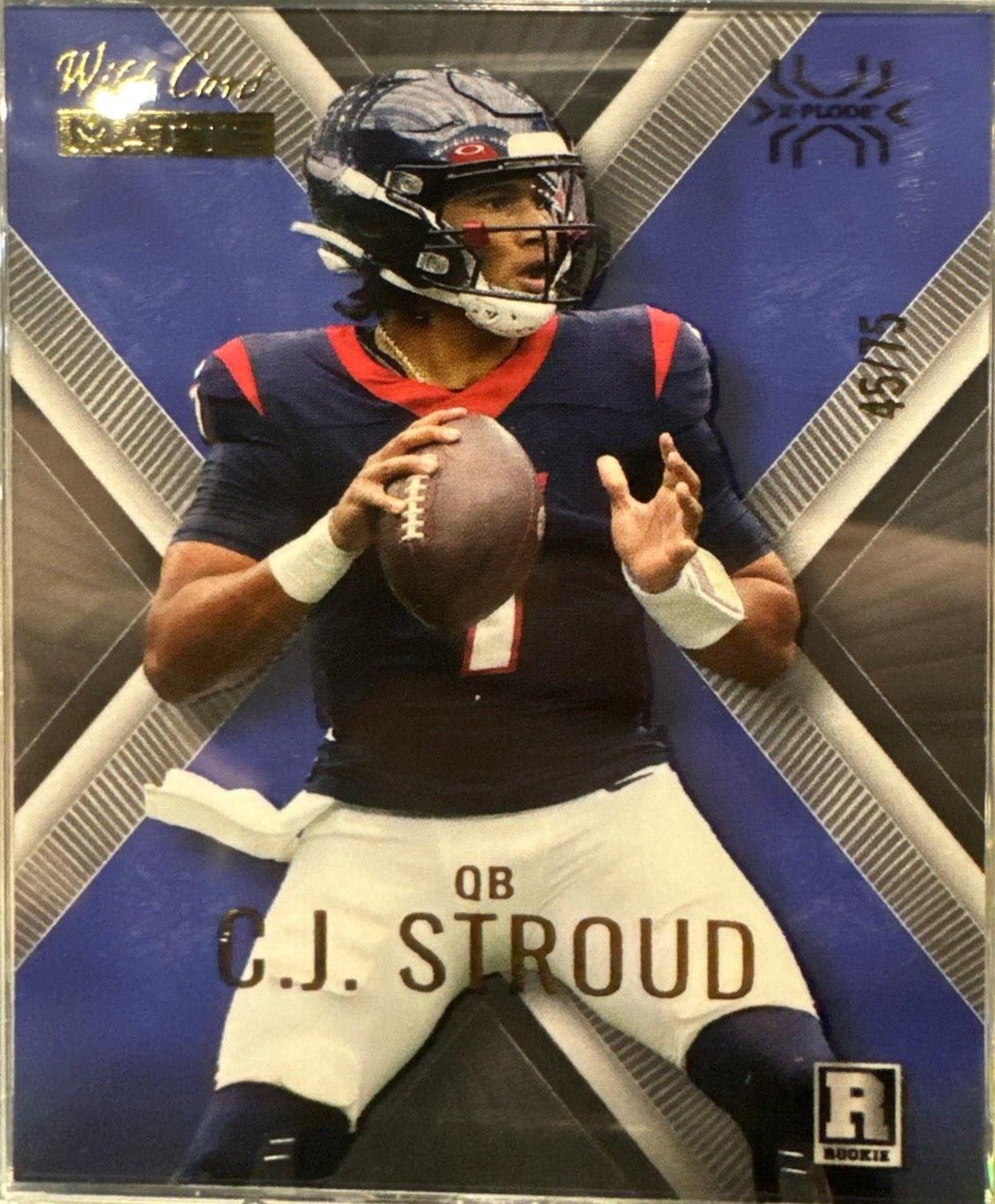 C.J. Stroud MXPCS Prices [Rookie] 2023 Wild Card Matte Football Cards