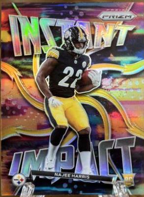 Najee Harris #II-12 Football Cards 2021 Panini Prizm Instant Impact