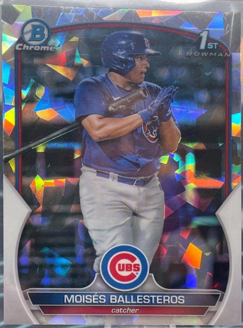 Moises Ballesteros [Atomic] #BCP-11 Prices | 2023 Bowman Chrome ...