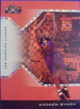 Andrew Bynum [Red XFractor] #200 Basketball Cards 2004 Finest