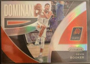 Devin Booker [Silver Prizm] #3 Basketball Cards 2021 Panini Prizm Dominance