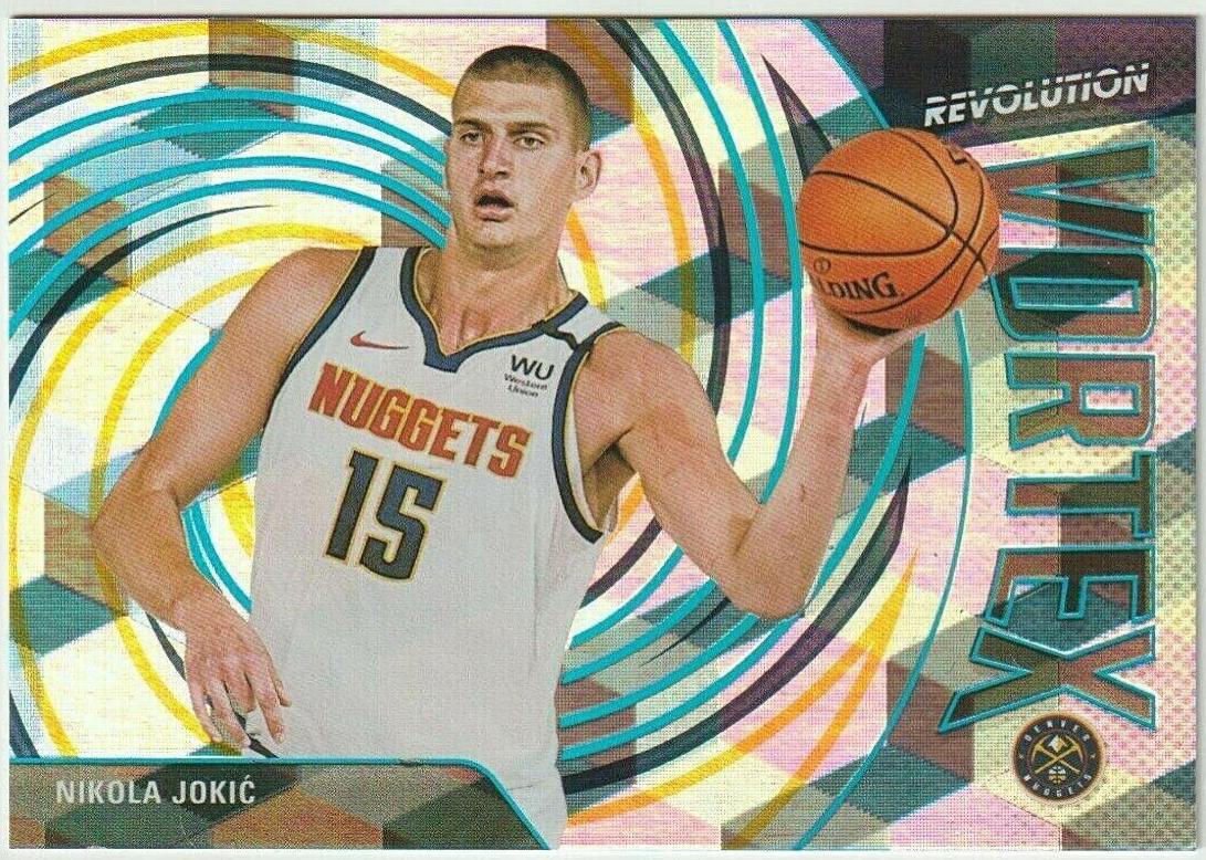 Nikola Jokic [Cubic] #21 Basketball Cards 2020 Panini Revolution Vortex