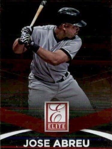 Jose Abreu #5 Baseball Cards 2015 Donruss Elite