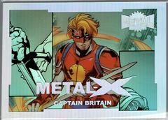 Captain Britain #MX36 2024 SkyBox Metal Universe Avengers Metal-X Prices