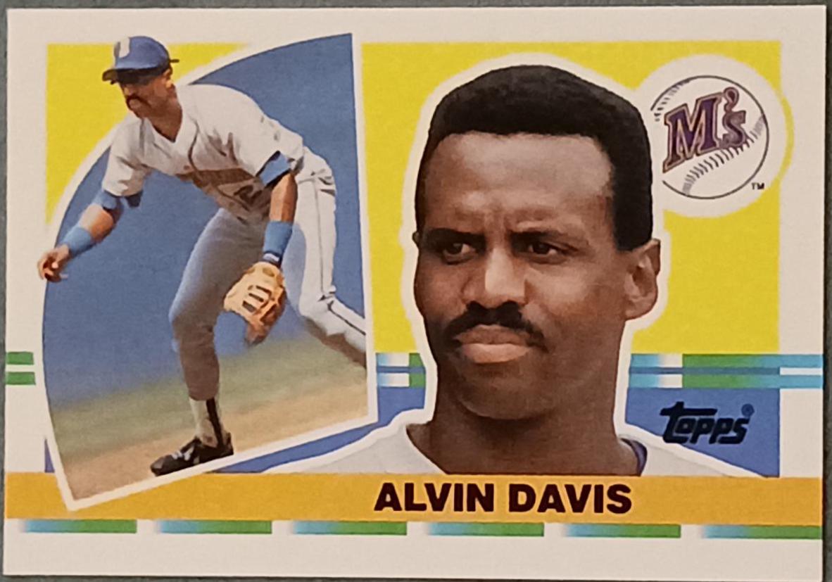 Alvin Davis #315 Baseball Cards 1990 Topps Big Baseball