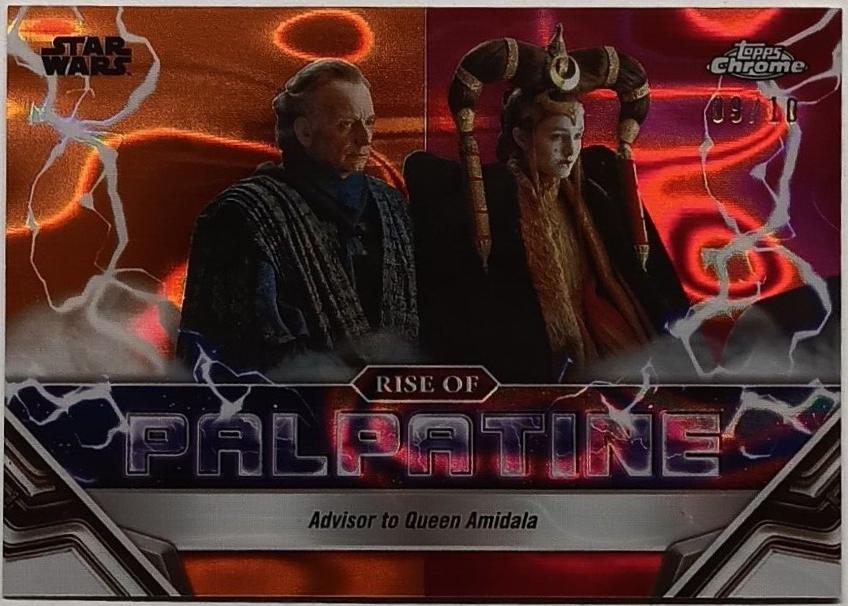 Advisor to Queen Amidala [Dathomir Red Refractor] #RP-2 Star Wars 2024 Topps Chrome The Rise of Palpatine