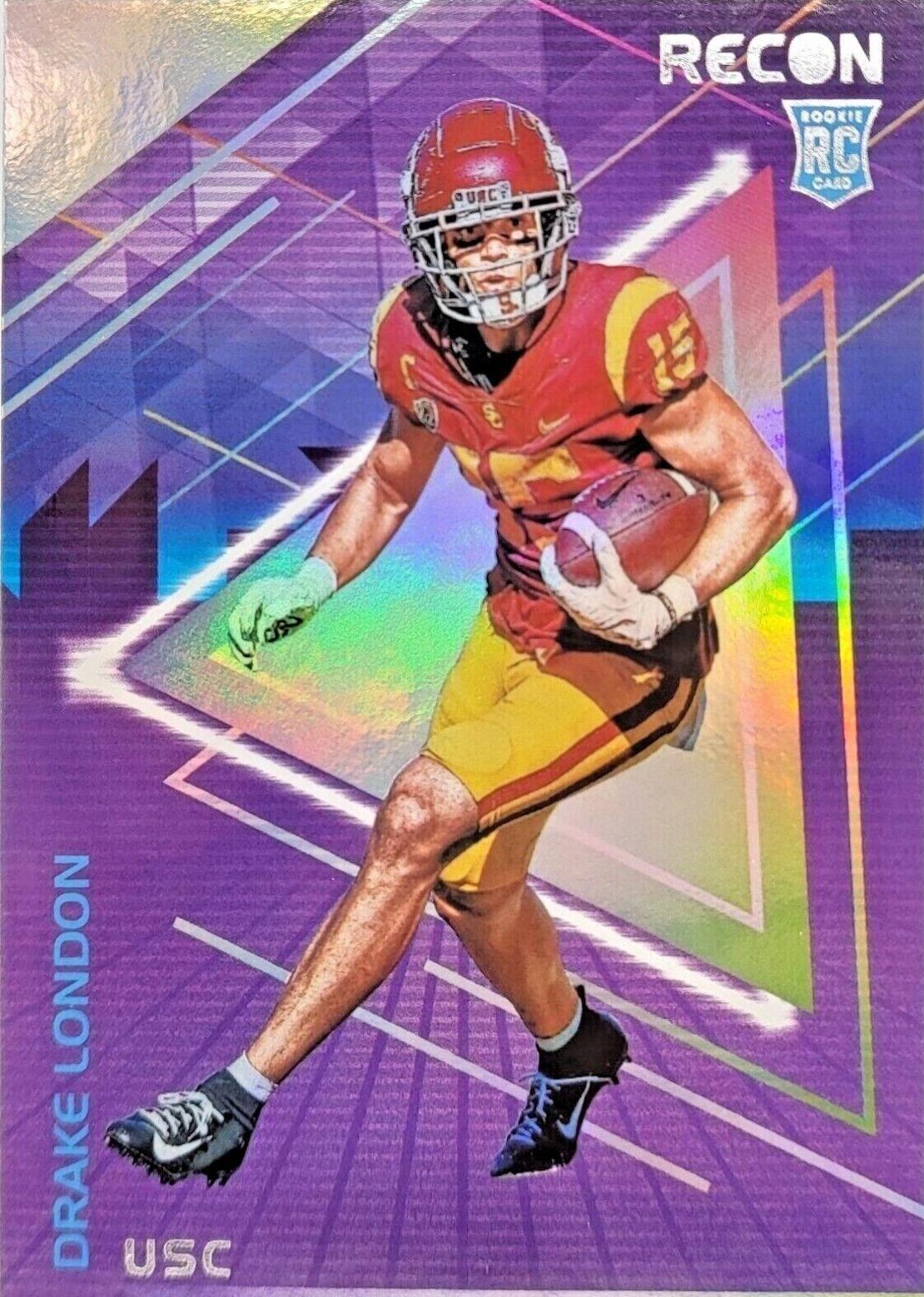 Drake London #6 Football Cards 2022 Panini Chronicles Draft Picks Recon