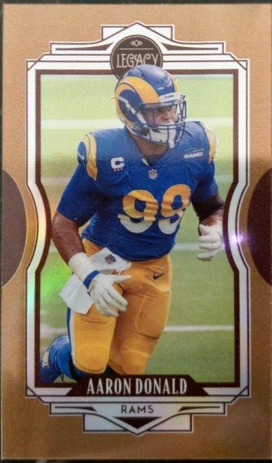 Aaron Donald #87 Football Cards 2021 Panini Legacy