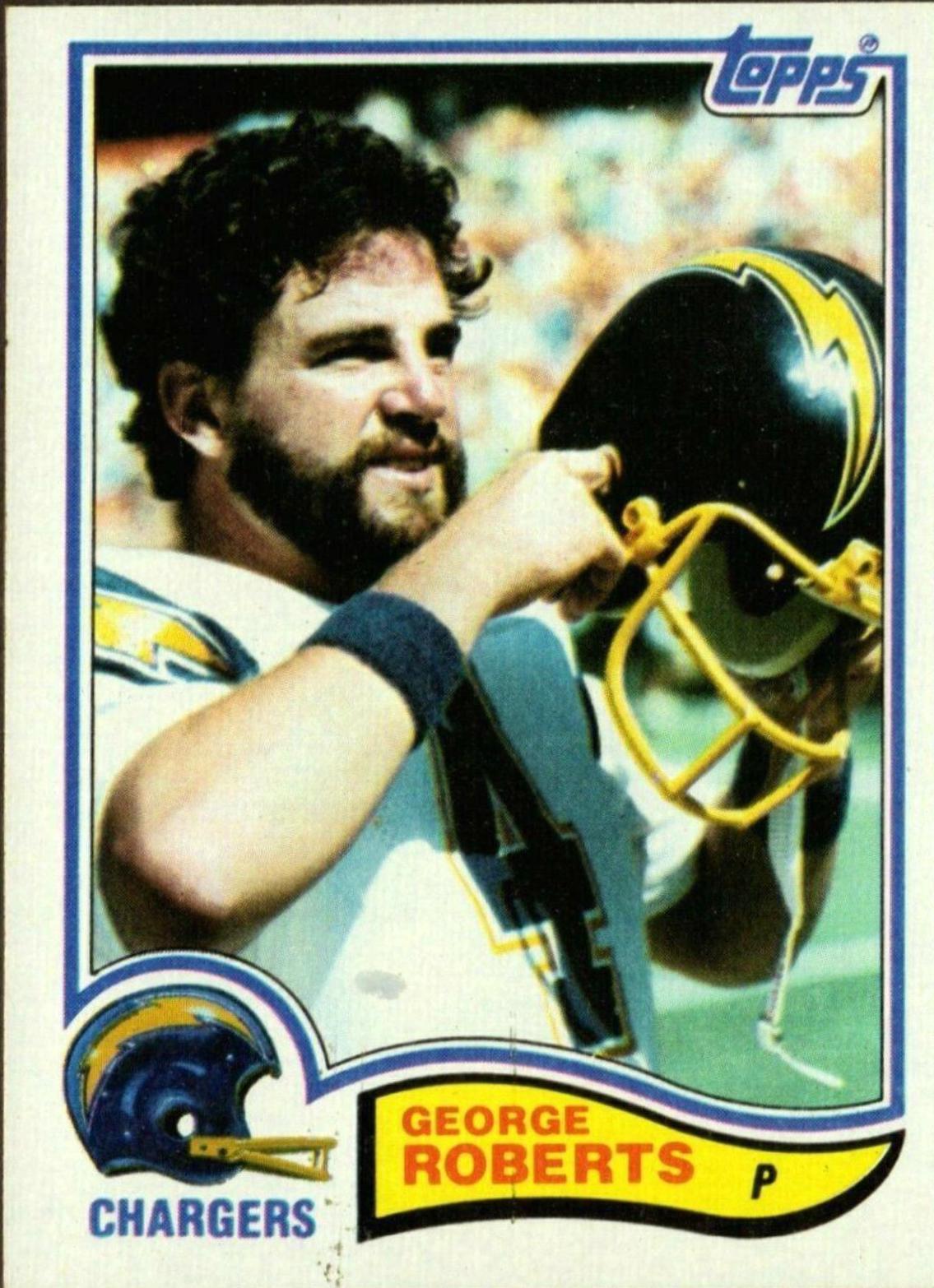 George Roberts #238 Football Cards 1982 Topps