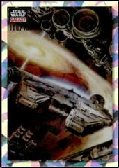 Flight of the Millennium Falcon [Atomic Refractor] #54 Star Wars 2023 Topps Chrome Galaxy Prices