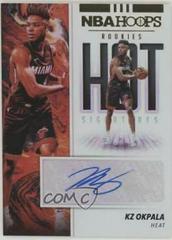 KZ Okpala #KZO Basketball Cards 2019 Panini Hoops Hot Signatures Rookies Prices