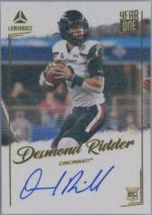 Desmond Ridder #YSR-DRI Football Cards 2022 Panini Luminance Year One Signatures RPS Prices