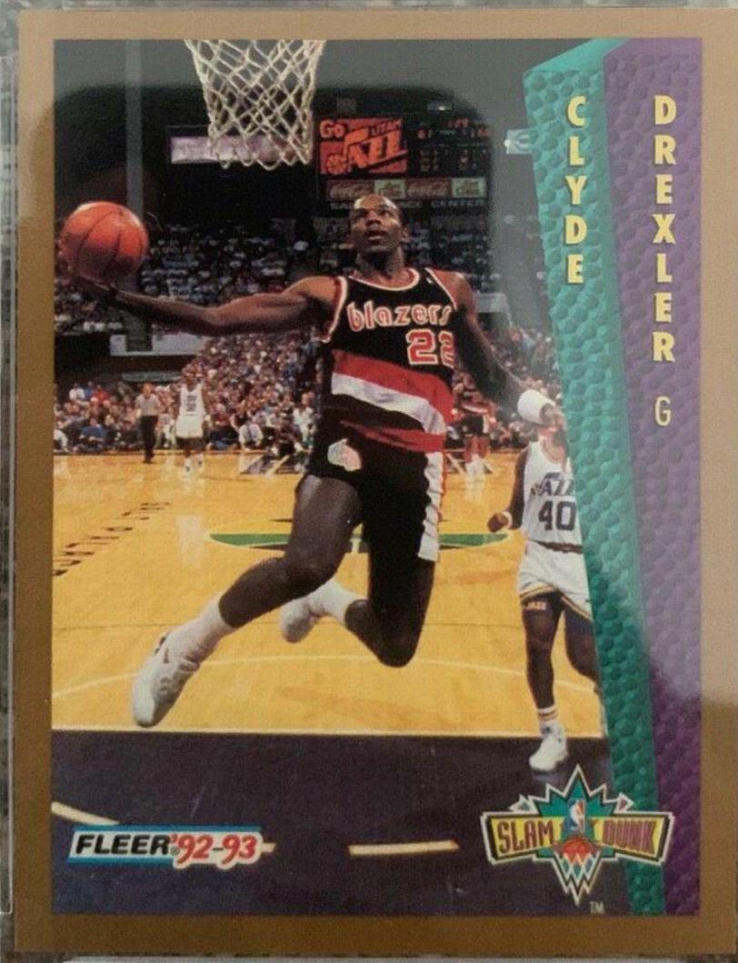 Clyde Drexler 270 Prices 1992 Fleer Basketball Cards