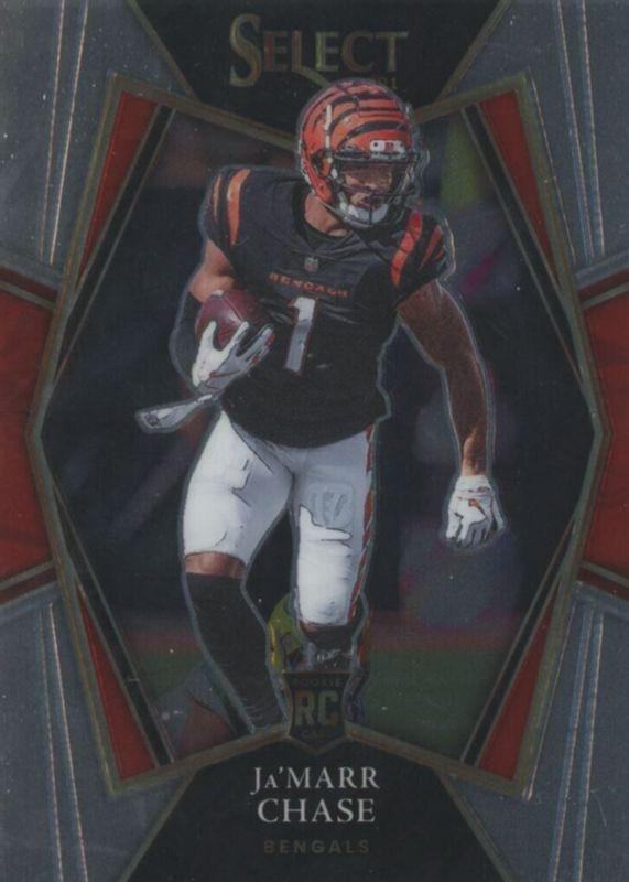 2021 Select Club Level Base Jamarr Chase RC #247 shops Cincinnati Bengals psa 10