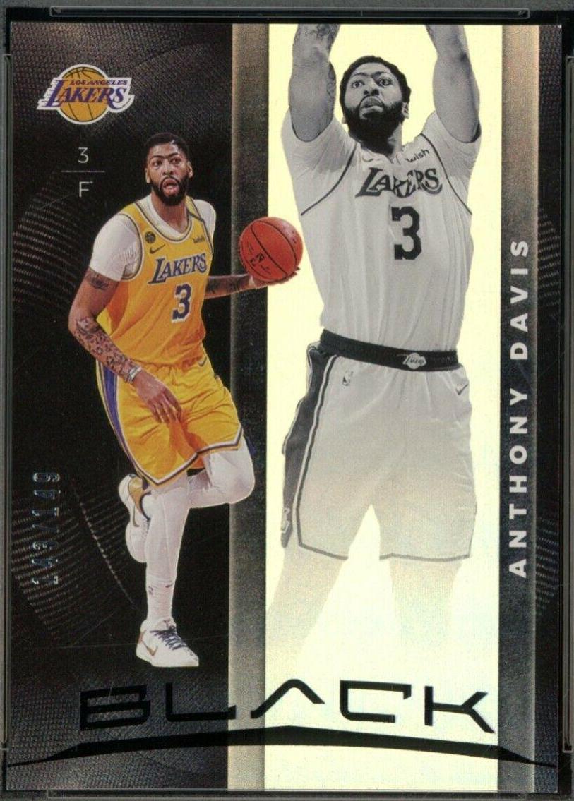 Anthony Davis #28 Basketball Cards 2019 Panini Black