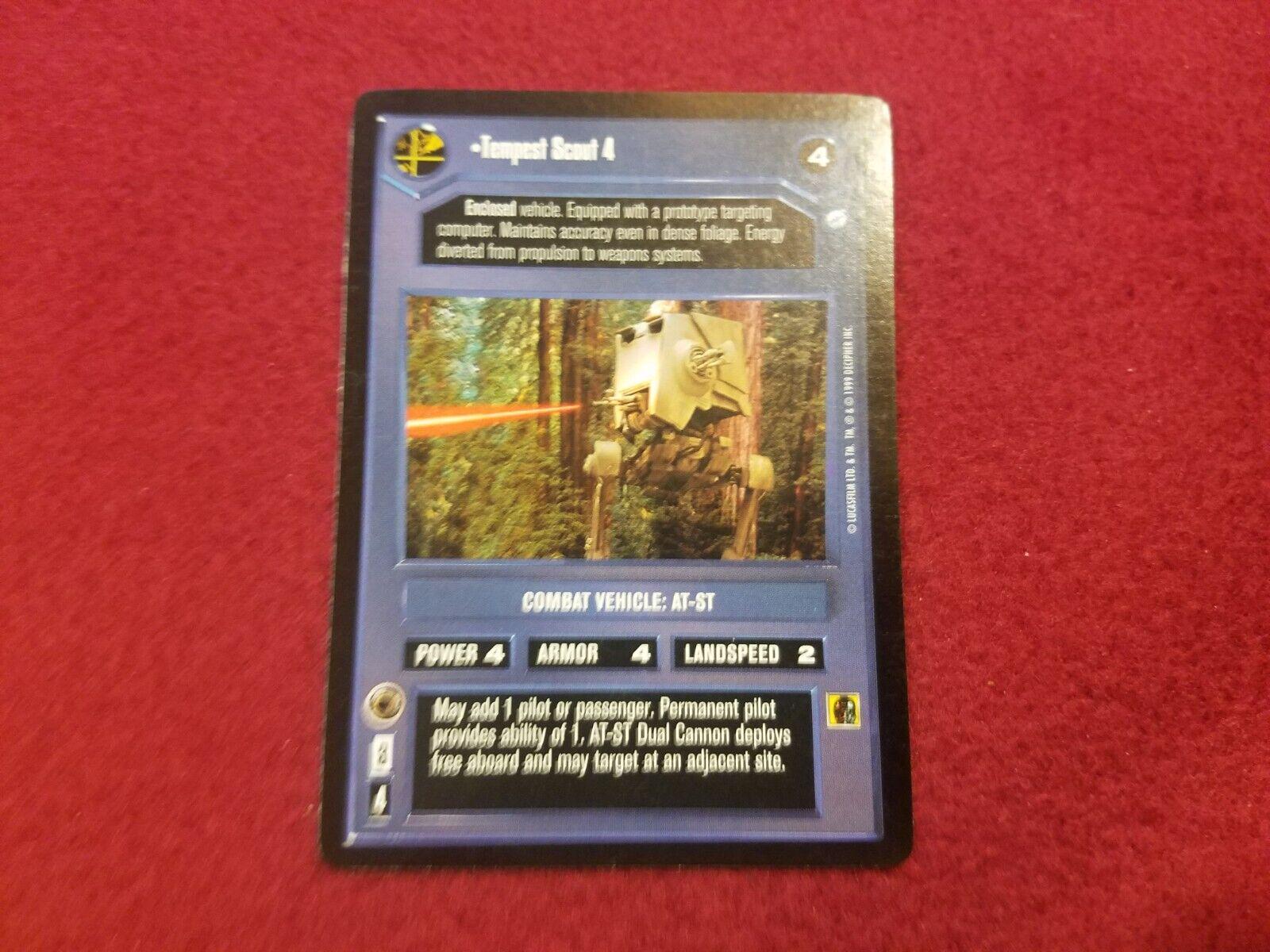 Tempest Scout 4 [Limited] Star Wars CCG Endor