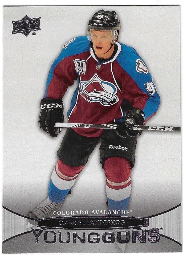 Gabriel Landeskog #208 Hockey Cards 2011 Upper Deck