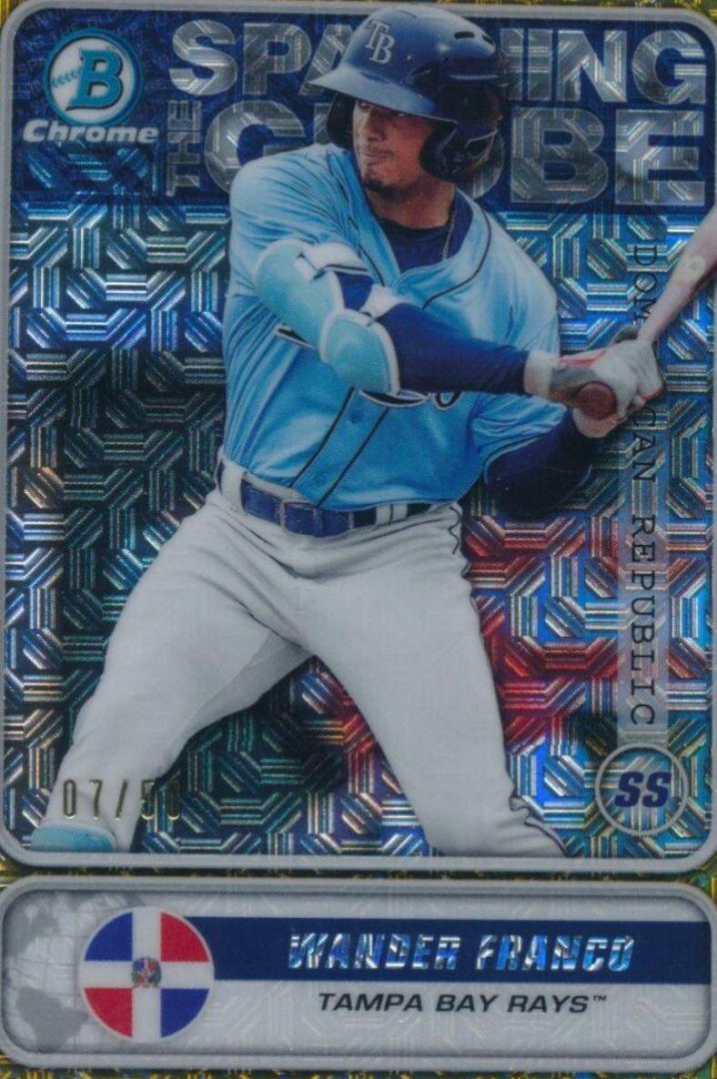 Wander Franco [Gold Refractor Mega Box Mojo] #STG-WF Prices | 2020 ...