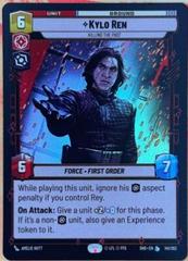 Kylo Ren - Killing the Past [Foil] #141 Star Wars Unlimited: Shadows of the Galaxy Prices