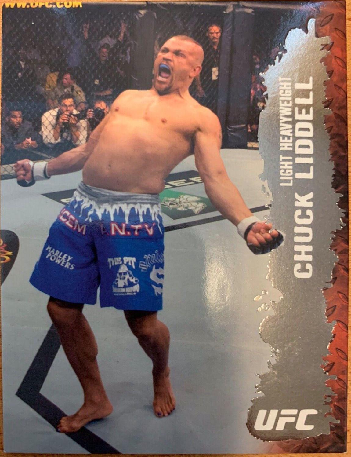 Chuck Liddell #39 Ufc Cards 2009 Topps UFC Round 2