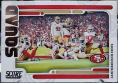 San Francisco 49ers #S17 Football Cards 2022 Panini Score Squad Prices