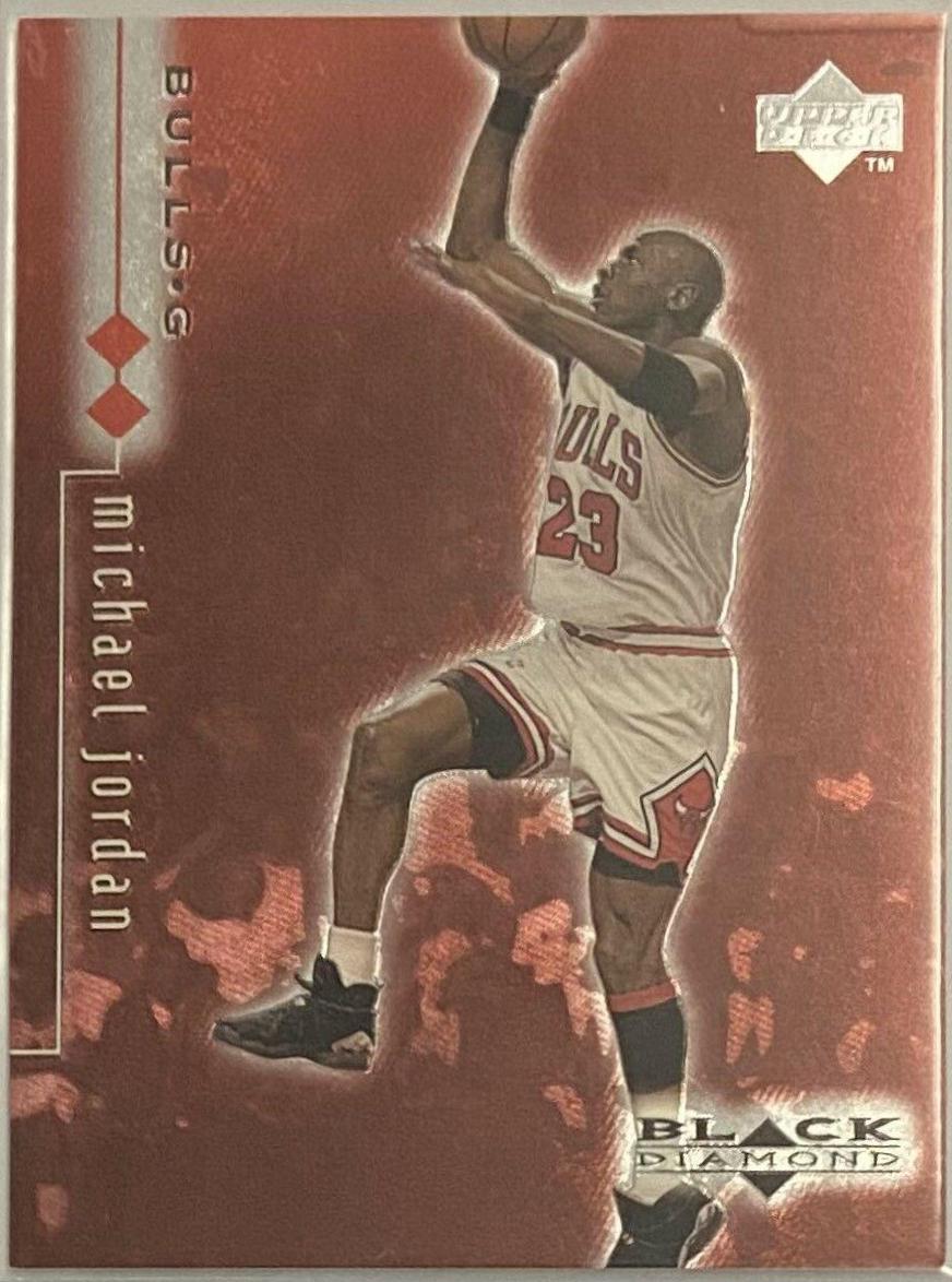 Michael Jordan [Double] #9 Prices | 1998 Upper Deck Black Diamond |  Basketball Cards