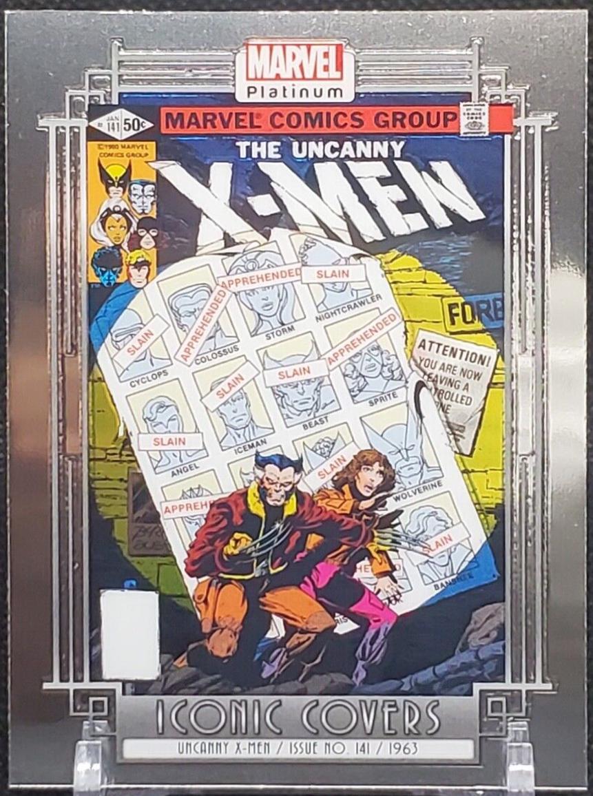 Uncanny X-Men #IC22 Marvel 2023 Upper Deck Platinum Iconic Covers