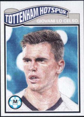 Giovani Lo Celso #159 Soccer Cards 2020 Topps Living UEFA Champions League