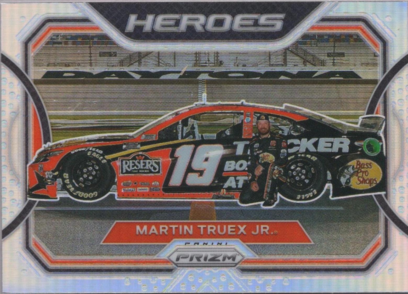 Martin Truex Jr. [Prizm] #H14 Racing Cards 2021 Panini Prizm Heroes