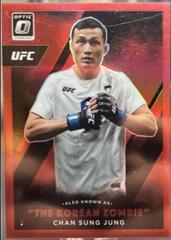 Chan Sung Jung [Red] #9 Ufc Cards 2022 Panini Donruss Optic UFC Also Known As Prices