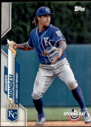 Adalberto Mondesi #54 Baseball Cards 2020 Topps Opening Day