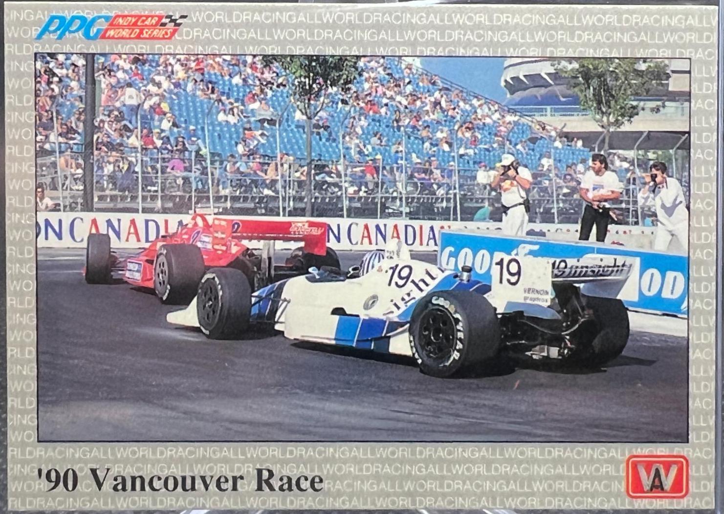 '90 Vancouver Race 88 Prices 1991 All World IndyCar F1 & NASCAR