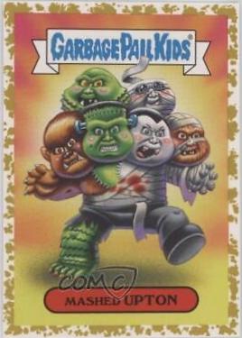 Mashed UPTON [Gold] #12b Garbage Pail Kids Oh, the Horror-ible