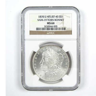 1878 S [VAM-19] Coins Morgan Dollar