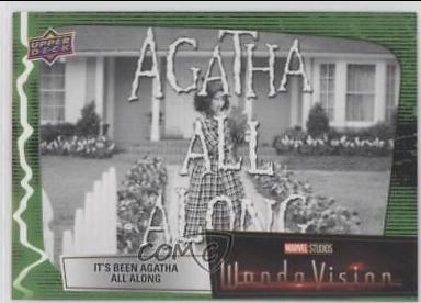 Agatha All Along [Green Vision] #66 Marvel 2022 WandaVision