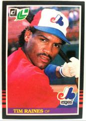 Tim Raines #218 Baseball Cards 1985 Leaf Prices