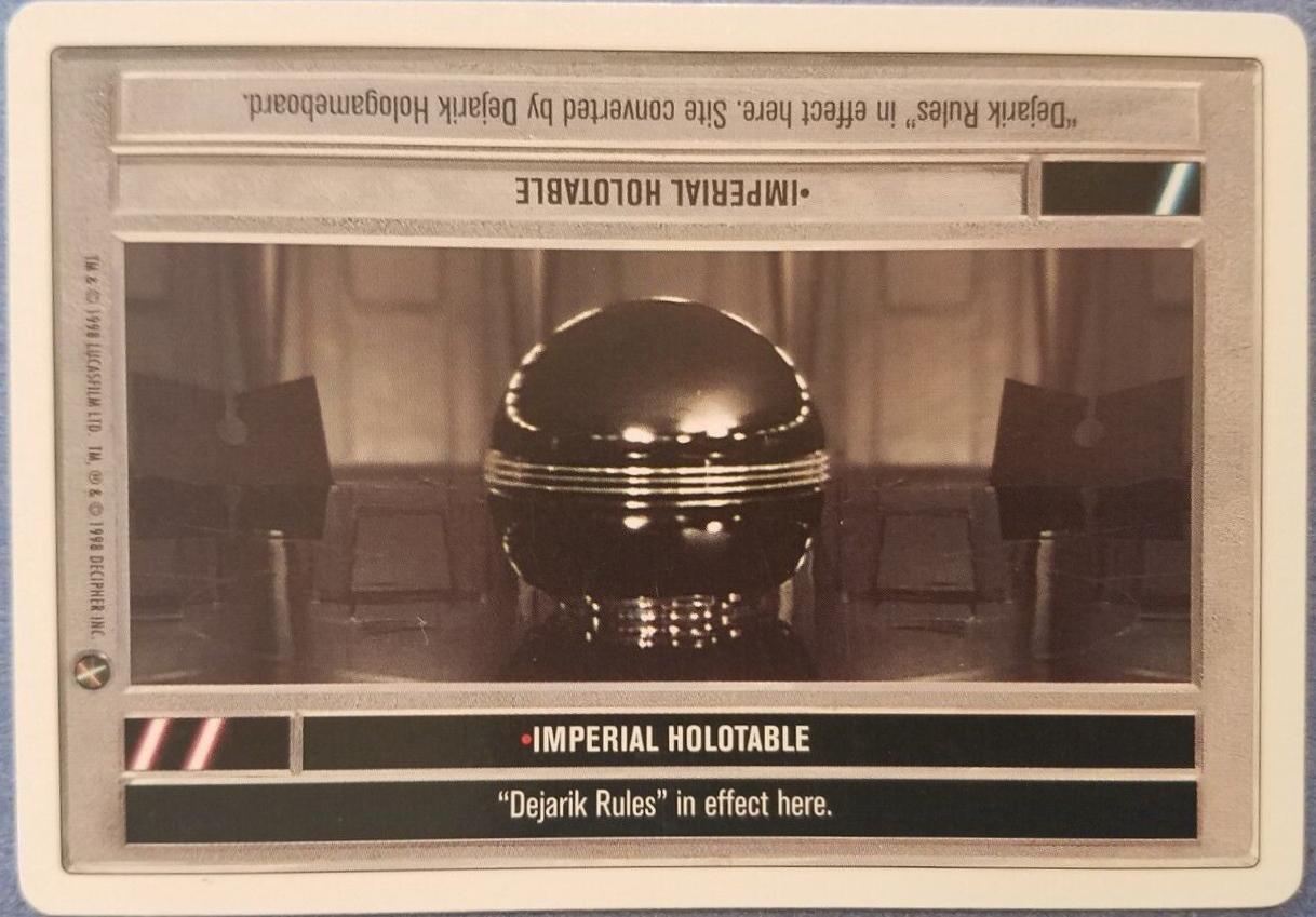 Imperial Holotable [Revised] Star Wars CCG A New Hope