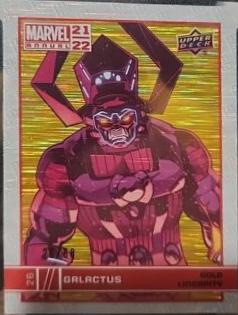 Galactus [Gold Linearity] #26 Marvel 2021 Upper Deck Annual