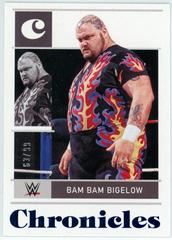 Bam Bam Bigelow [Blue] #5 Wrestling Cards 2022 Panini Chronicles WWE Prices