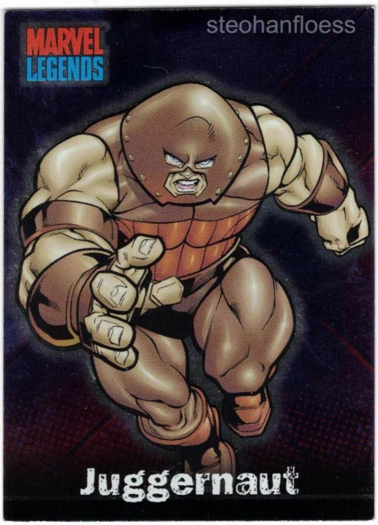 Juggernaut [Foil] #66 Marvel 2001 Topps Legends