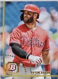 Bryce Harper [Image Swap Variation] #86 Baseball Cards 2022 Bowman Heritage