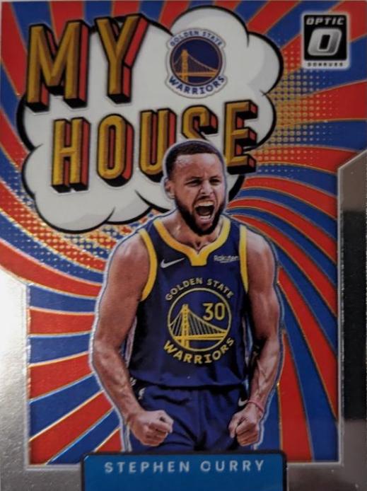 Stephen Curry 3 Prices 2021 Panini Donruss Optic My House Basketball Cards