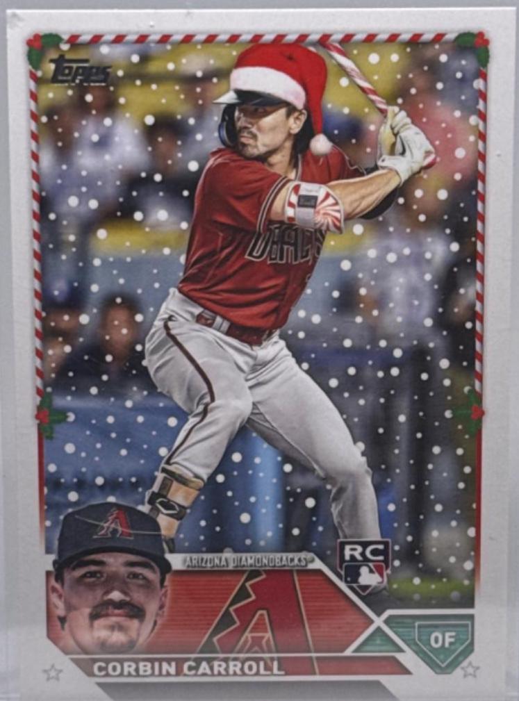 Corbin Carroll [SP Variation] H113 Prices 2023 Topps Holiday Baseball Cards