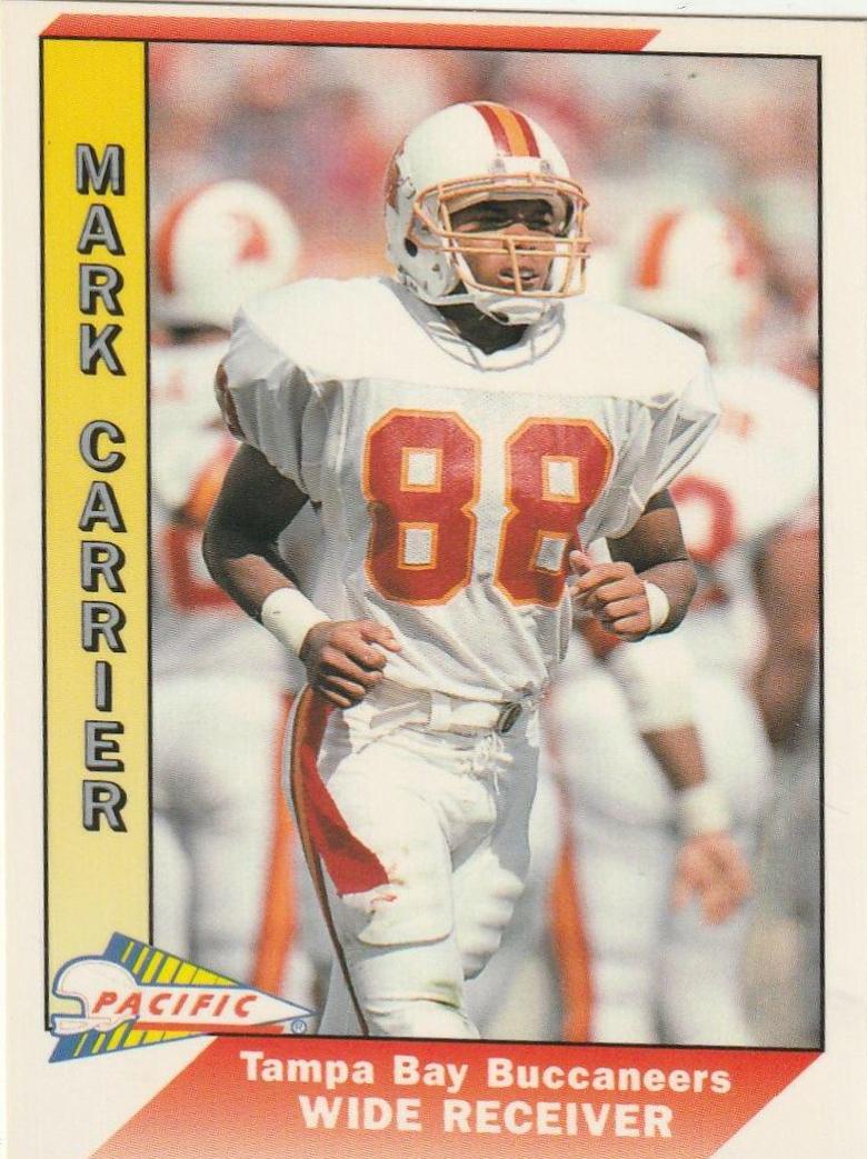 Mark Carrier #496 Football Cards 1991 Pacific