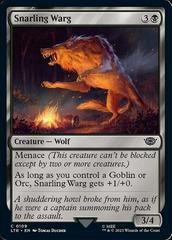 Snarling Warg #560 Magic Lord of the Rings Prices