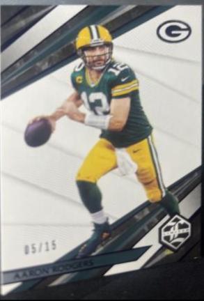 Aaron Rodgers [Amethyst Spotlight] #55 Football Cards 2021 Panini Limited