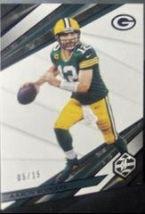 Aaron Rodgers [Amethyst Spotlight] #55 Football Cards 2021 Panini Limited Prices