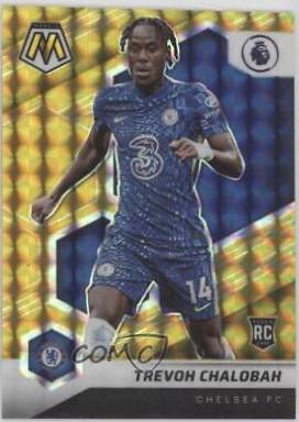 Trevoh Chalobah [Gold Mosaic] #10 Soccer Cards 2021 Panini Mosaic Premier League